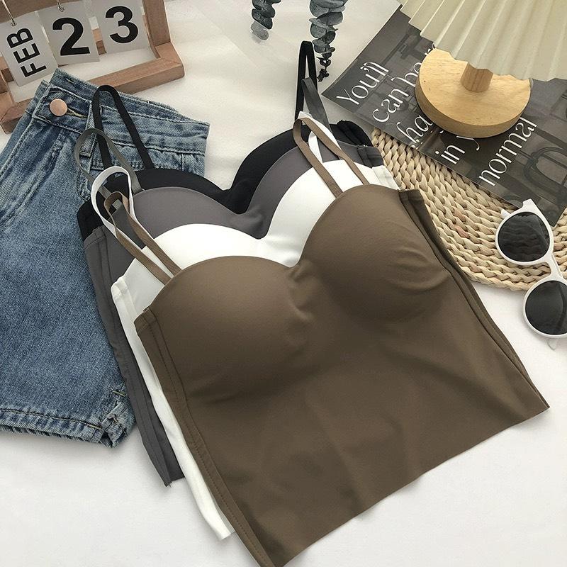 Áo Bra Đúc Su 2 Dây Dáng Dài Đệm Mỏng Sang Chảnh 5581