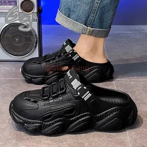 GlamGang/39-44/COD/Sandal peredam shock sandal sport pria Sandal pria EVA nyaman empuk anti slip