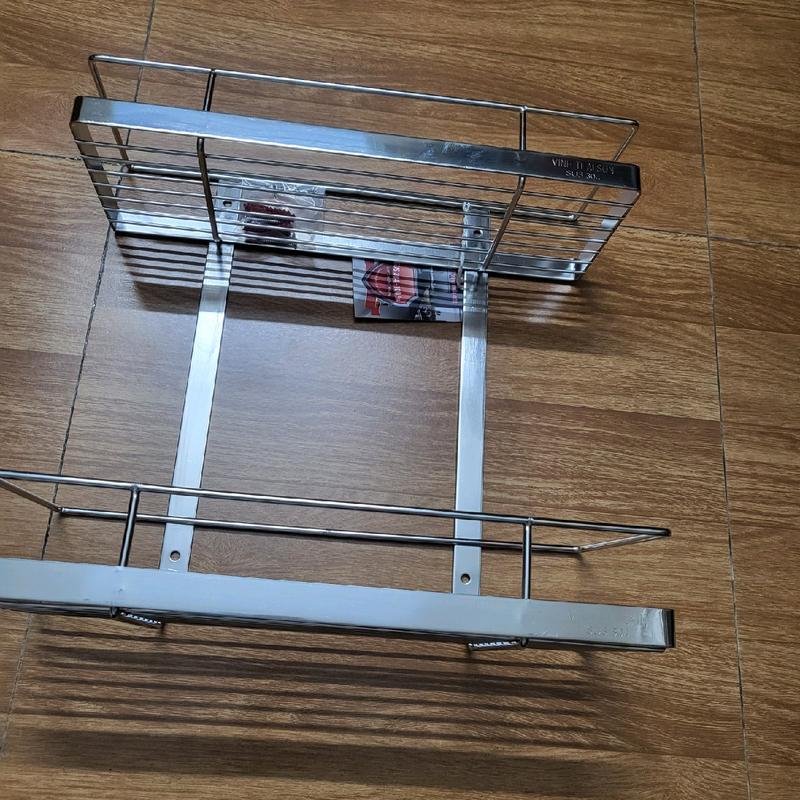 Kệ 2 tầng vít 14×16×38cm ( inox 304  ) 2