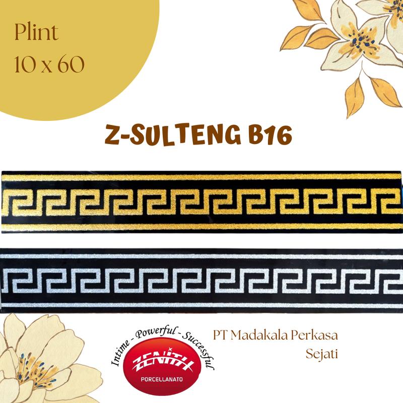 Keramik List Granite Plint  Ukuran 10x60cm Motif 1