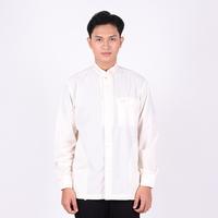 Gambar Baju Koko BHS Classic Motif MRK 01 Cream - L dari SarungBHS Kab. Gresik 4 Tokopedia
