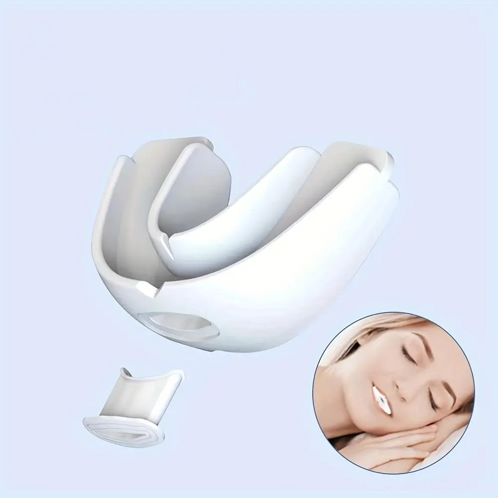 Anti Snoring Mouth Guard, 1 Count Snoring Solution, Comfortable Mouthpiece, Helps Reduce Snoring for Men Women