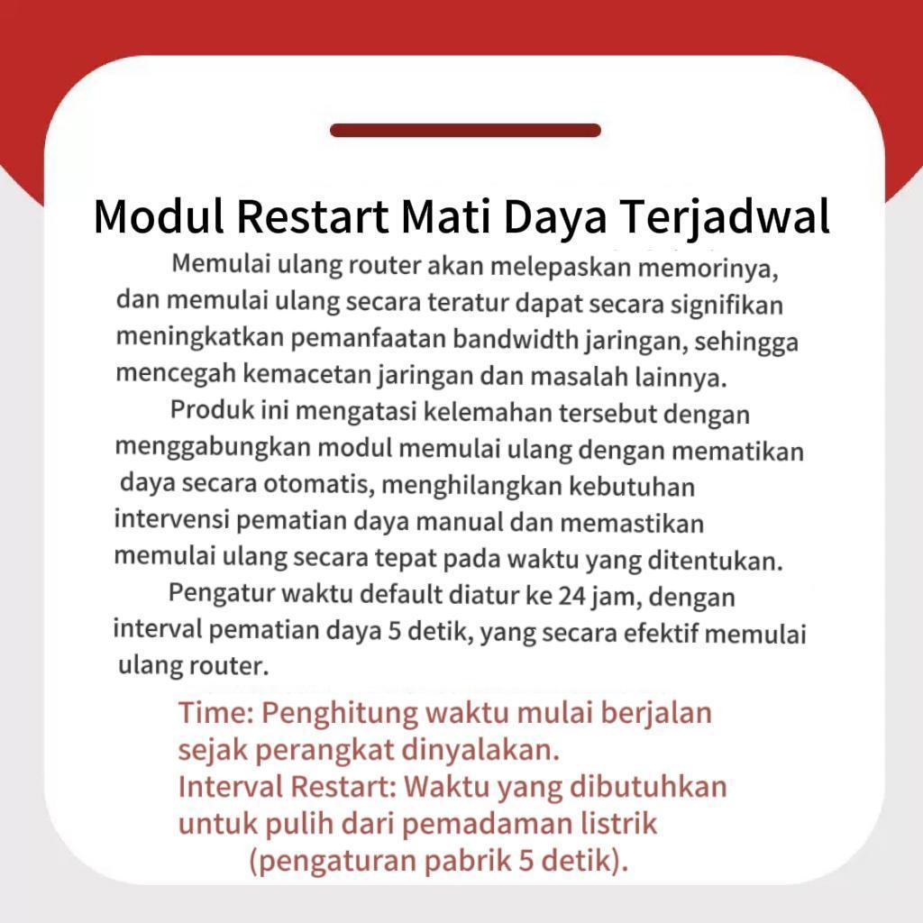 Pengatur waktu router Mati dan reboot cerdas, menghindari kemacetan jaringan Kabel untuk reboot modem optik, Kabel reboot router Kompatibel dengan berbagai router Kabel mati otomatis 24 jam untuk modem optik Pengatur waktu router Mati dan reboot cerdas, menghindari kemacetan jaringan Kabel untuk reboot modem optik, Kabel reboot router Kompatibel dengan berbagai router Kabel mati otomatis 24 jam untuk modem optik
