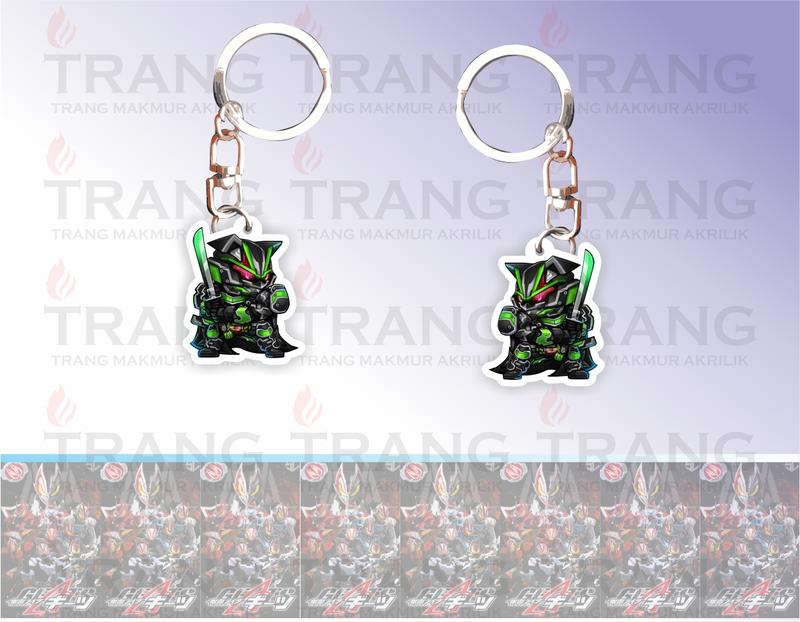Gantungan Kunci Akrilik Kamen Rider geats Final Form/Acrylic Keychain Kamen Rider geats Final Form Ganci Ganci 5