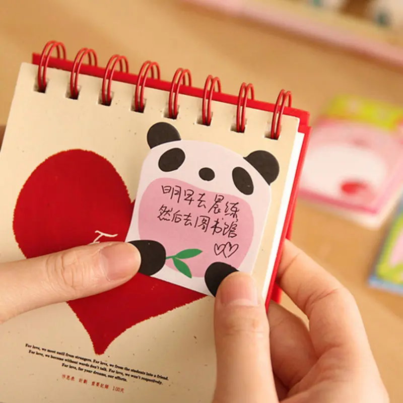 Sách Dán Đánh Dấu Trang Động Vật Dễ Thương, Điểm Đánh Dấu, Cờ Ghi Nhớ, Giấy Dính Ghi chú, O1E8 4