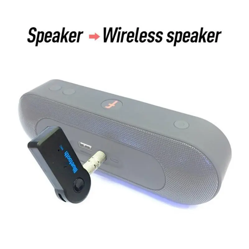 Bộ Chuyển Đổi Âm Thanh Bluetooth trên ô tô, Bộ thu không dây 35mm, cho loa và tai nghe trên ô tô, B7G6 3