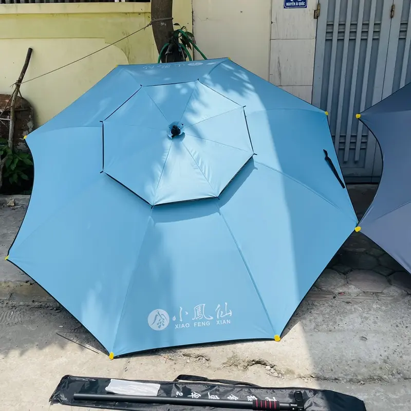Ô Dù Câu Cá THANH PHONG - TIỂU PHƯỢNG HOÀNG ,Khớp Công Thái Học Xoay 360, Chống Thấm Nước Tốt 4