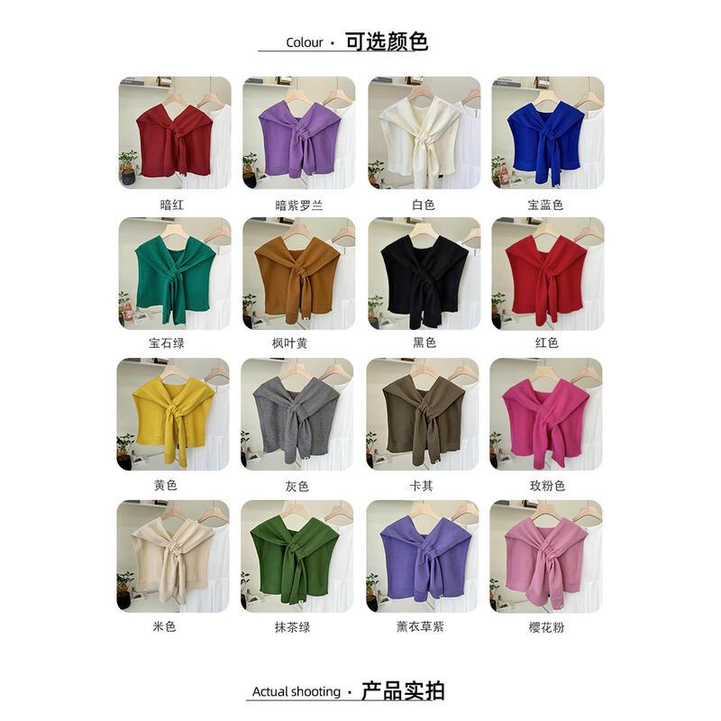 Product Introduction of Khăn Quàng Choàng, Trang Phục Nữ, Hàng Mới Về Năm 2025, Sọc Dệt Kim, Nhỏ Và Mỏng, Thích Hợp Cho Mùa Xuân Và Mùa Thu, Cao Cấp, Có Thể Dùng Làm Áo Len Phù Hợp, Áo Khoác, Khăn Quàng Cổ 5
