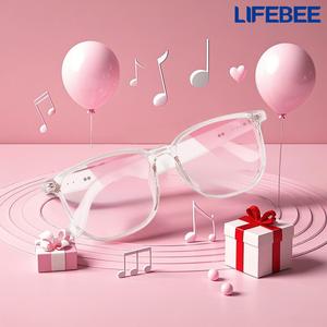 LIFE BEEスマートグラス、アンチブルーライトグラス、内蔵高感度マイクスピーカー付きワイヤレススマートグラス、音声アシスタントスマートグラス