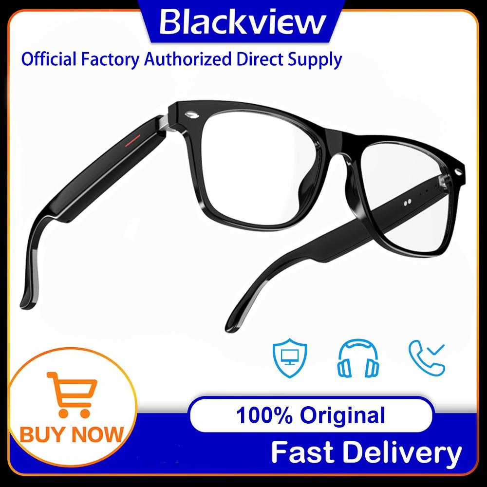 Blackview New E13 Anti-bluelight Smart Glasses Wireless Bluetooth Call & Voice Assistant Touch Control Glasses with Mic Speaker - Image 2