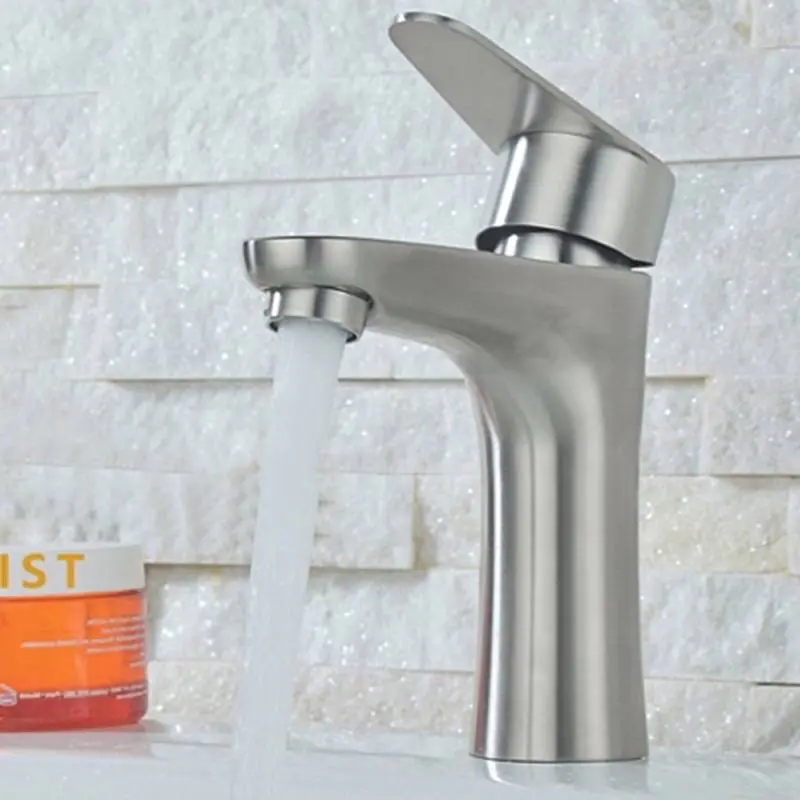 Vòi Lavabo Eo Lạnh 304 - 20cm