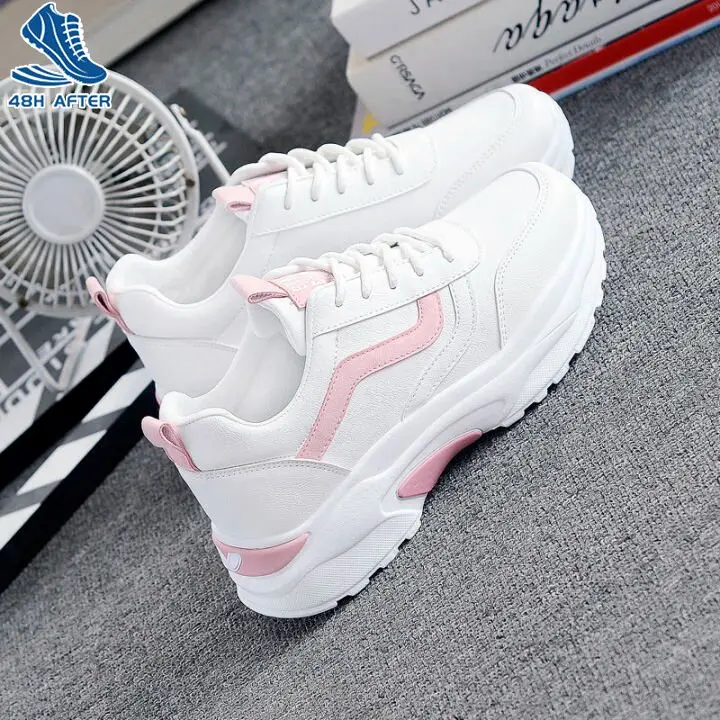Giày Thể Thao Nữ, Giày Đế Bằng, Giày Thể Thao, Giày Chạy Bộ Thoáng Khí, Giày Thể Thao Sport Sneaker Thể Dục Tập Thể Dục