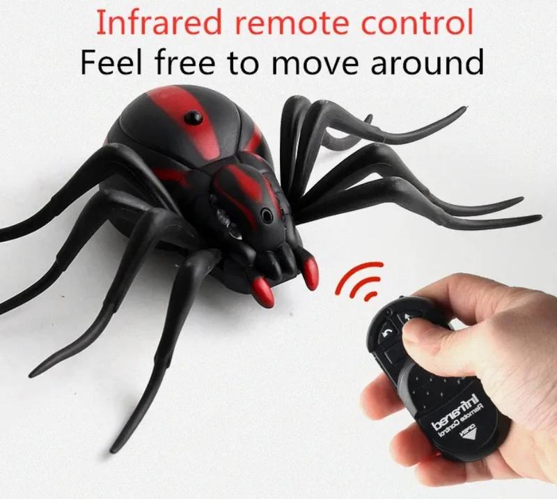 Product Introduction of Infrared Remote Control Cockroach Toy Animal Trick Terrifying Mischief Kids Toys Funny Novelty Gift RC Spider Ant 8