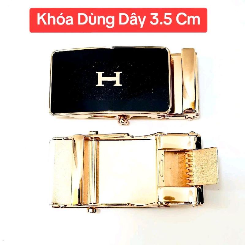 Khóa thắt lưng con năn dùng dây 3.5 cm hợp kim không han rỉ