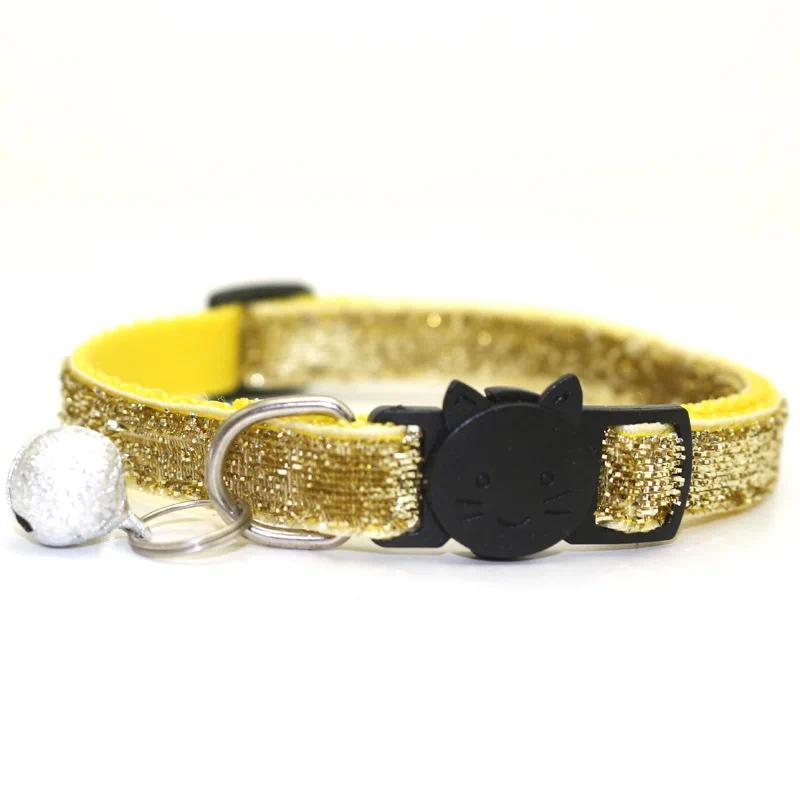 Product Introduction of Cat Collar Colors Reflective Breakaway Neck Ring Necklace Bell Pet Products Safety Elastic Adjustable with Soft Material 7