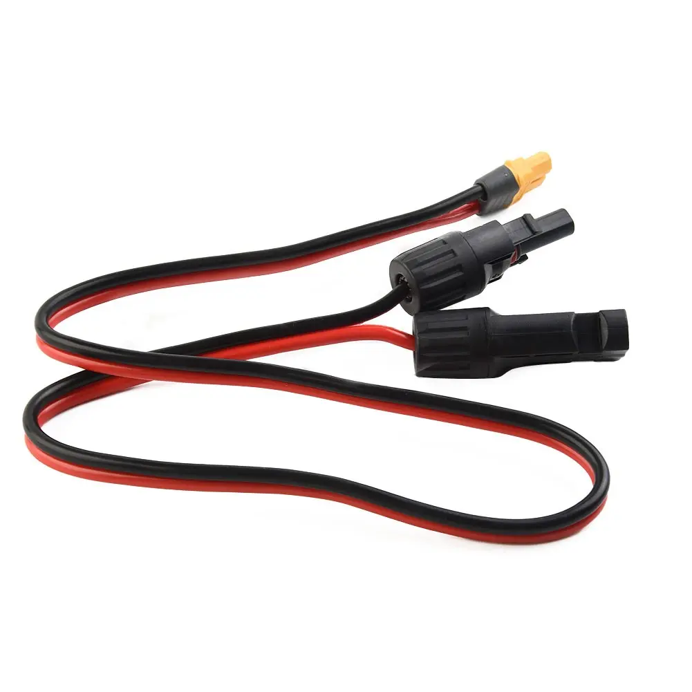 12AWG For XT60 Female Solar Panel Connection Cable Charging Cable Solar Generator