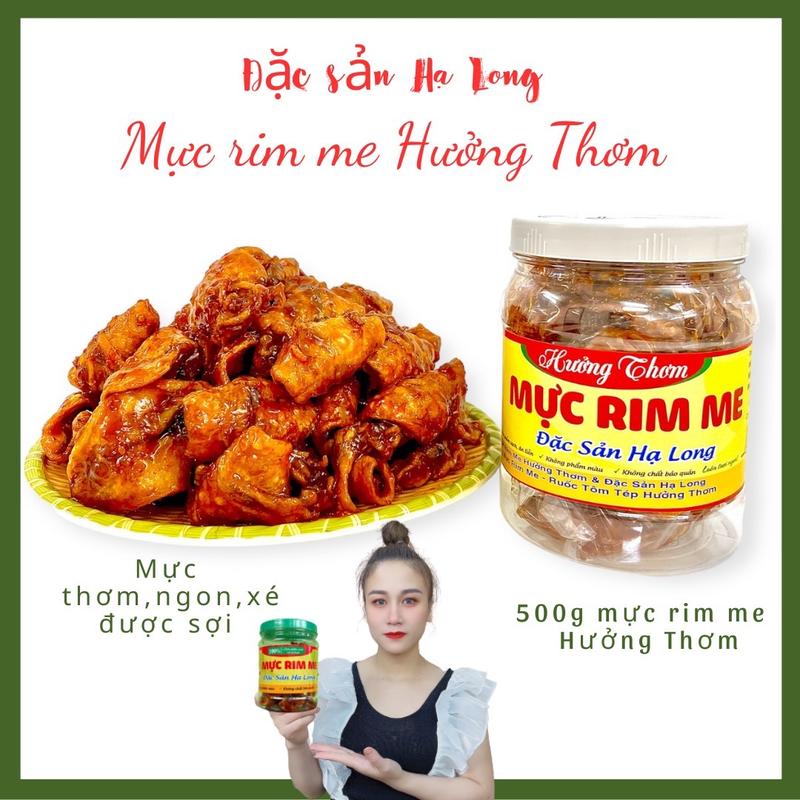 [HÀNG VIP] Mực rim me Hưởng Thơm. (Hộp 500g) - Ăn Liền đã chế biến sẵn hải sản đóng hộp