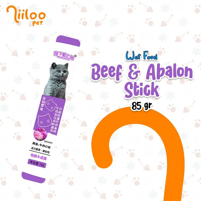 SNACK KUCING STICK - Cemilan Kucing Lezat & Bergizi wet  food 4