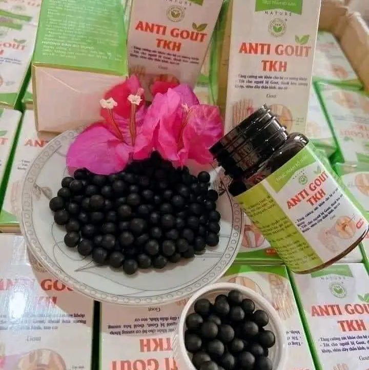 viên uống AnTI gout Trần kim Huyền