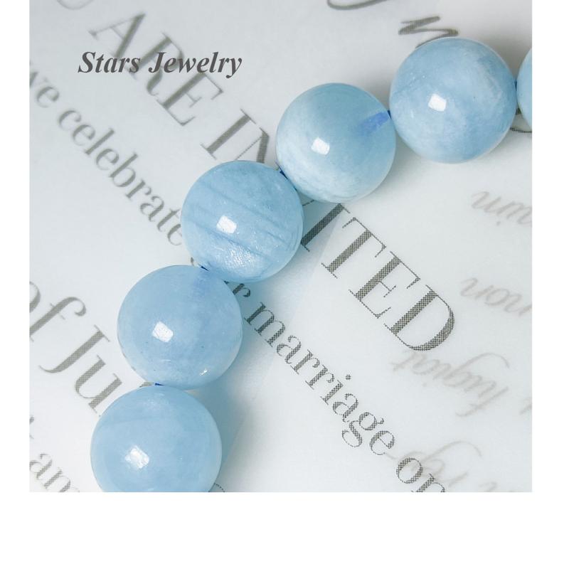 Product Introduction of Vòng Tay Aquamarine, Đá Tự Nhiên, Dành Cho Phụ Nữ, Độc Đáo Ins, Cao Cấp, Tinh Tế, Trắng Ngọt Ngào, Quà Sinh Nhật Cho Bạn Gái, Miễn Phí Vòng Tay 12