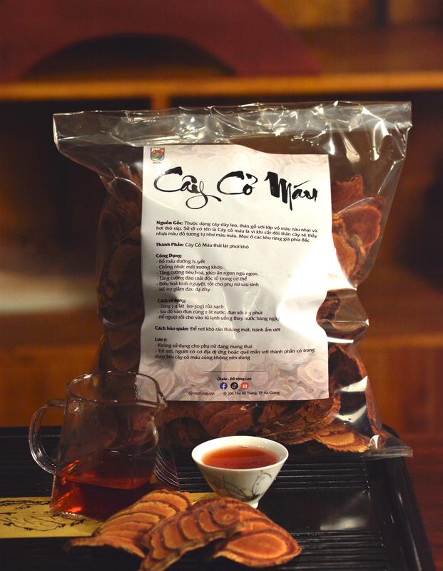 Trà Cây Cỏ Máu (Huyết Đằng) Cổ Thụ 1kg - Nước Trà Hữu Cơ Chất Lượng Cao Chè Tea Chua Sen 4