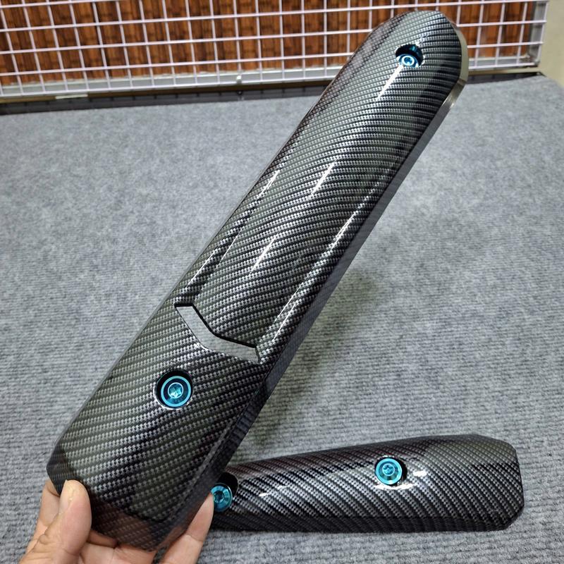 Ốp Pô Spark Carbon gắng các dòng sirius 110cc 2017-2023 Uma exciter chế gắng mọi dòng xe Phụ Tùng Phụ Kiện