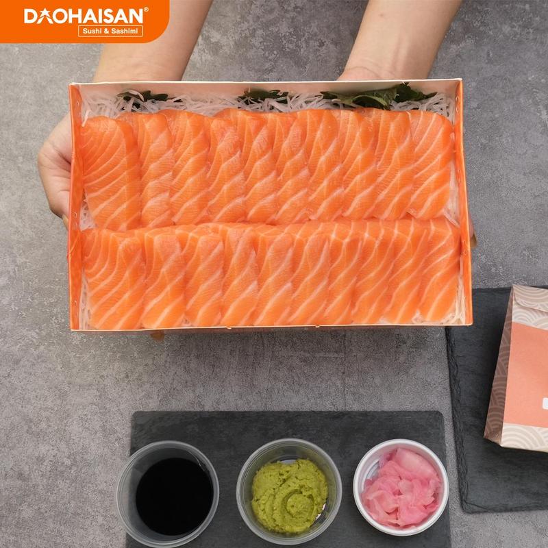 Product Introduction of [HCM - Giao 2H] Sashimi Cá Hồi 150g - 300g - 500g Tươi Ngon & Gia Vị Ăn Kèm - Đảo Hải Sản 23