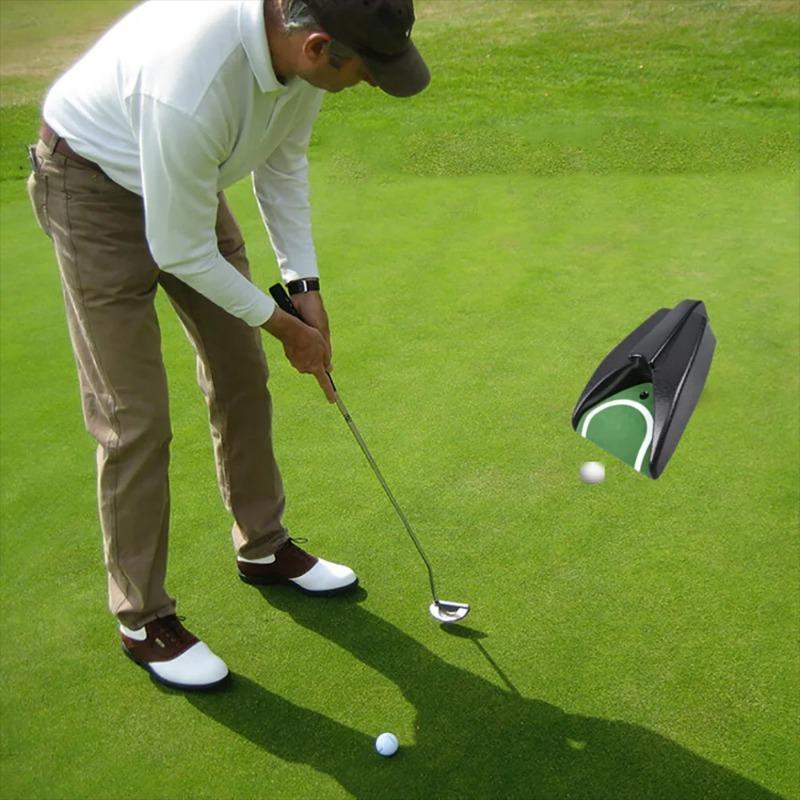 Golf Automatic Putting Cup, Golf Return Machine for Training - TikTok ...
