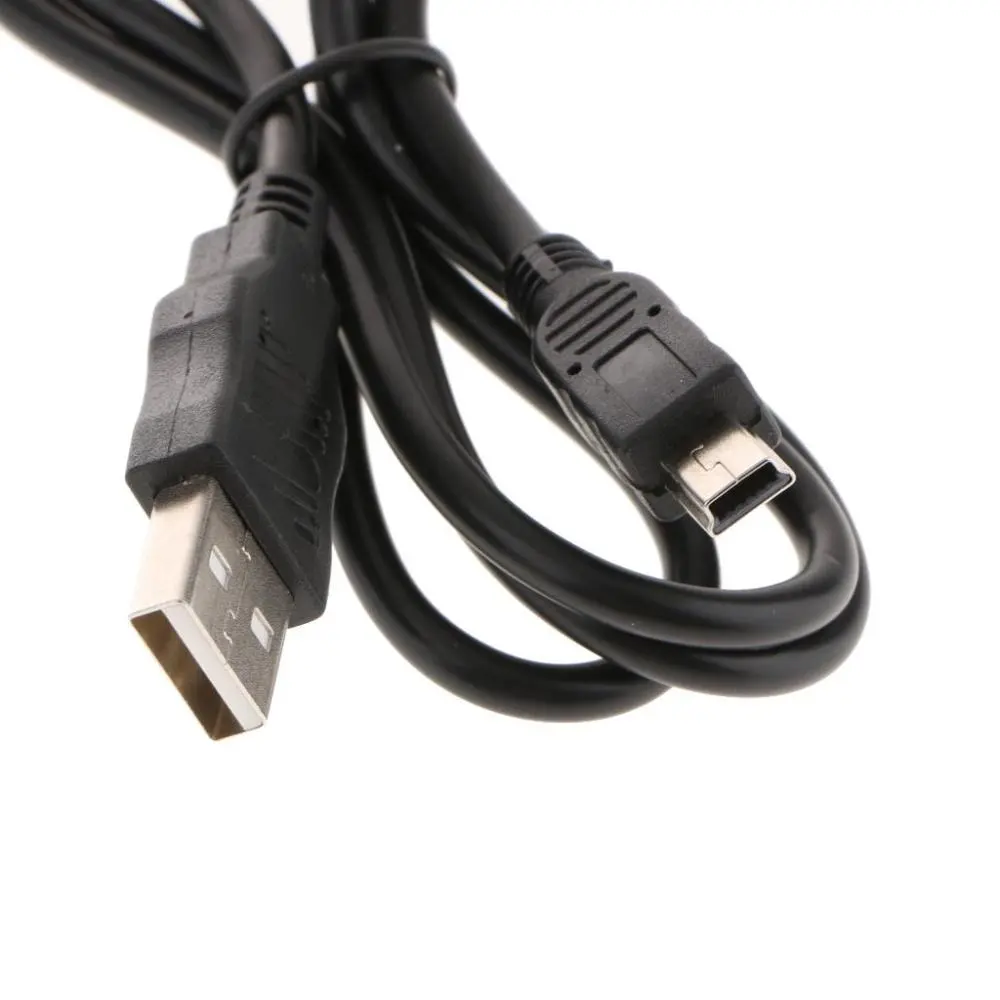 Talian Kabel Data Penyegerakan USB, 5 Pin, Kord Pengecasan, untuk Kamera SLR Digital