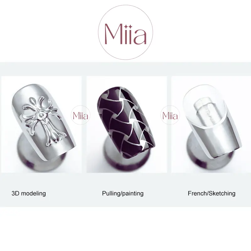 Gel metan inox Annies siêu sáng không sỉn màu vẽ móng Miia 5