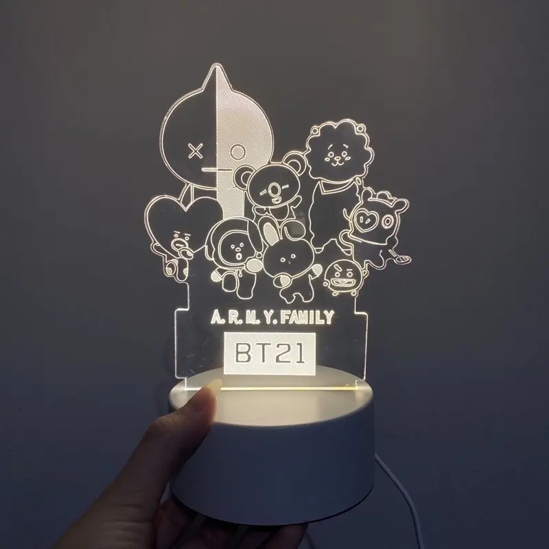 LAMPU HIAS LED ACRYLIC TRANSPARANT KACA 3D AKRILIK 3 DIMENSI DEKORASI KAMAR PAJANGAN RUMAH HIASAN MALAM NIGHT LAMP TIDUR TRANSPARAN HAMPERS KADO HADIAH GIFT BOX HAMPERS ULTAH ULANG TAHUN BIRTHDAY GRADUATION WISUDA VALENTINE HARI KASIH SAYANG ANNIVERSARY 8
