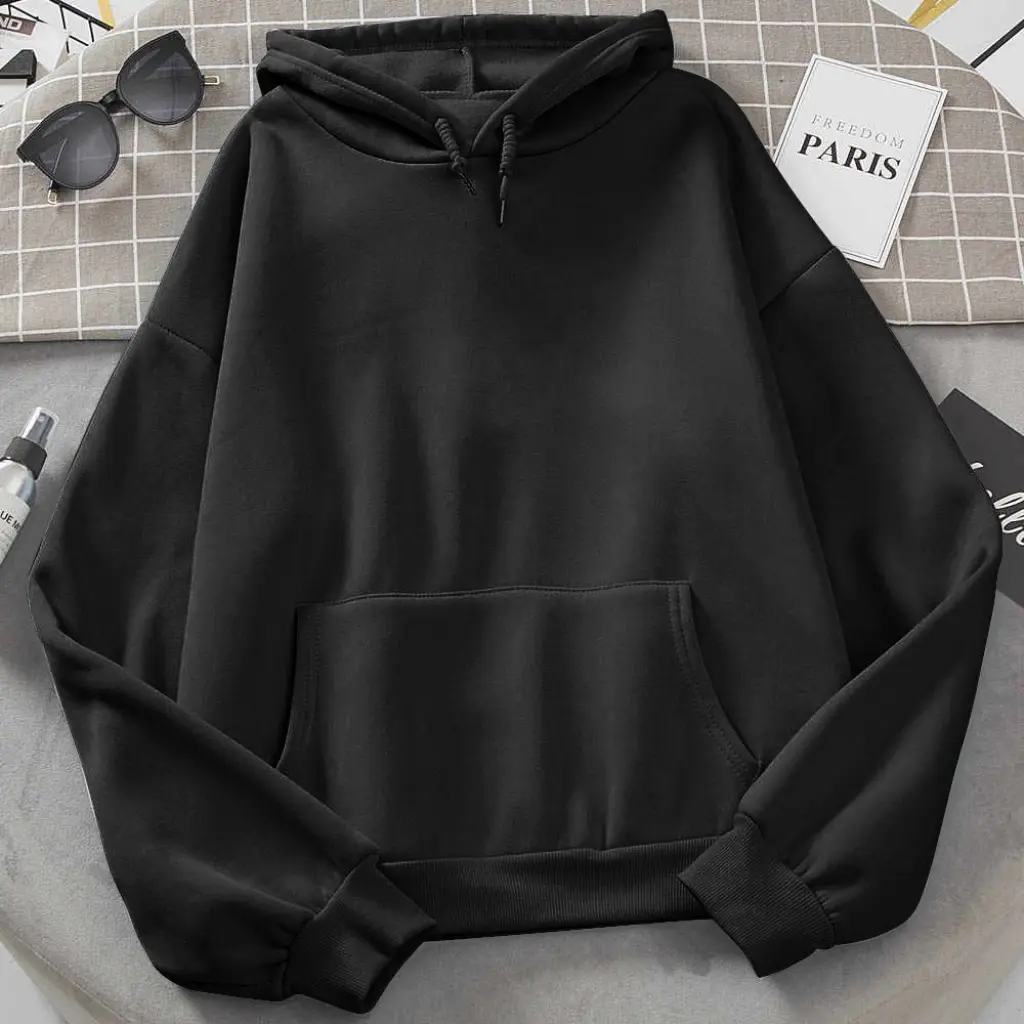 ÁO KHOÁC HOODIE NỈ UNISEX MÀU TRƠN Tay Dài CÓ NÓN ÁO KHOÁC NỈ FORM RỘNG NAM NỮ Menswear Nhung