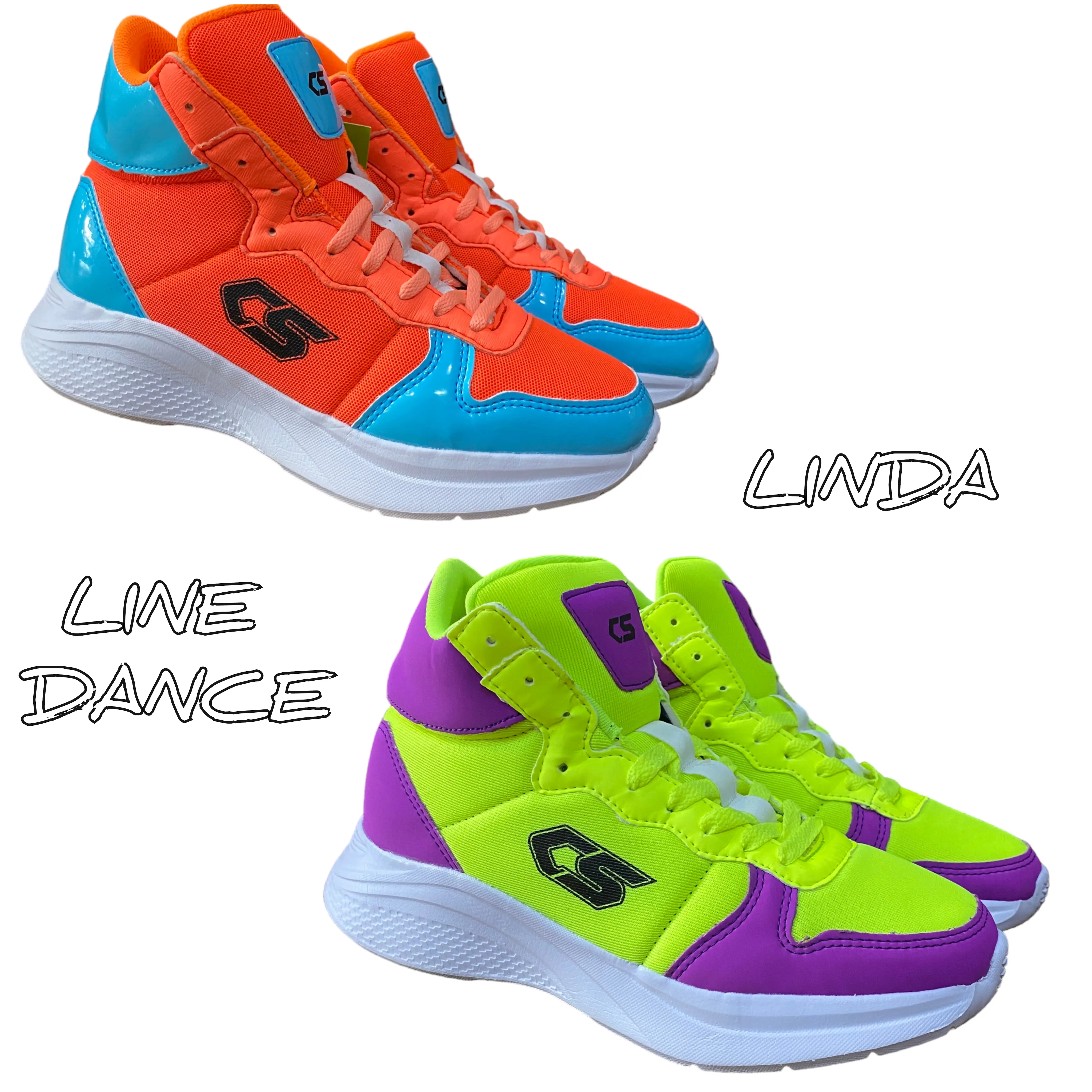Chosamon LINDA Line Dance Original Sepatu Olahraga Boots Senam Zumba Aerobics Voli Tennis Badminton Fitness Excerxise Trainer Gym Training Outdoor