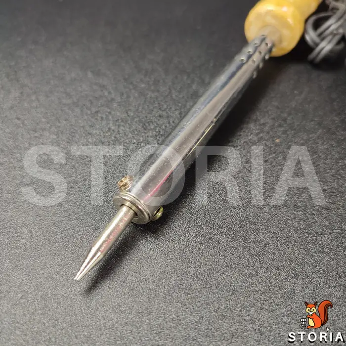 Solder Kayu Solder Listrik Gagang Kayu ATN 1