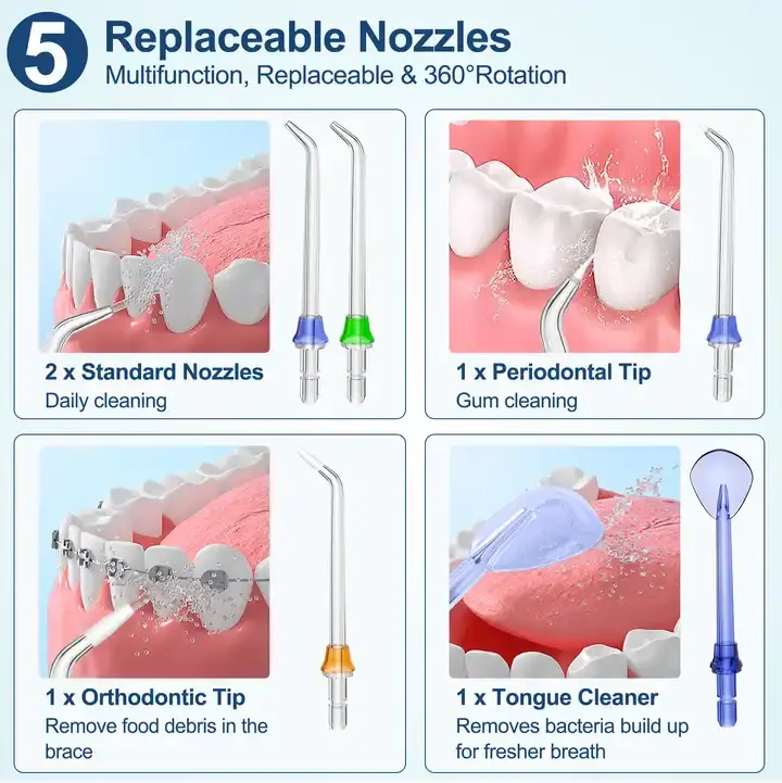Vòi phun máy tăm nước h2ofloss HF6, HF9P, HF10, HF-P11