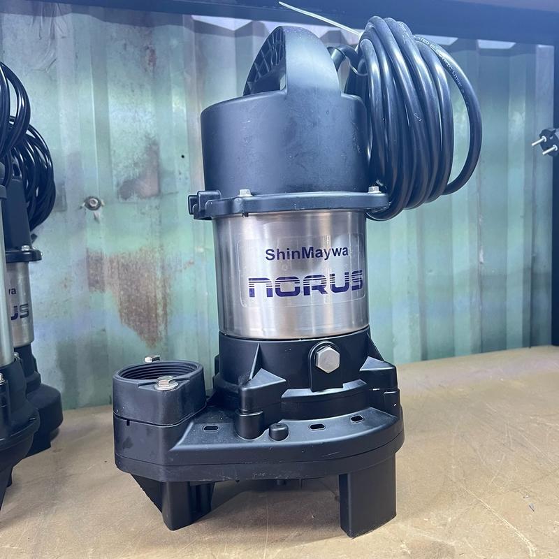 Máy bơm chìm 1,5hp chuyên bơm nước thải nước ngập tưới cây chống ngập hàng bãi Nhật chuyển điện 220v