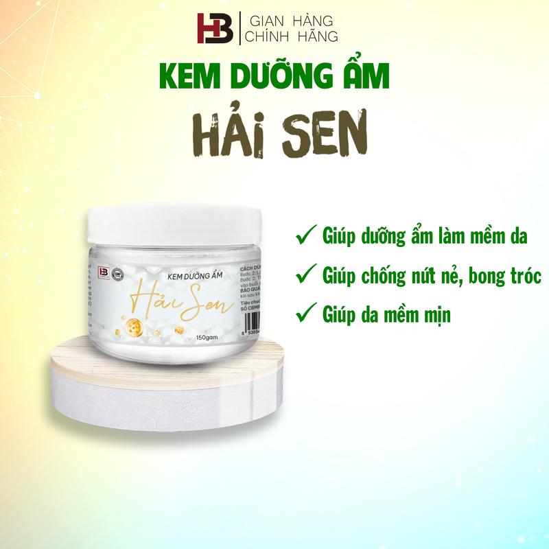 1 Hũ Kem Dưỡng Ẩm Hải Sen - Hỗ Trợ Dưỡng Ẩm Da, Chăm Sóc Da, Skincare Dành Cho Cả Nam Và Nữ 150gr Làm Đẹp Da Women