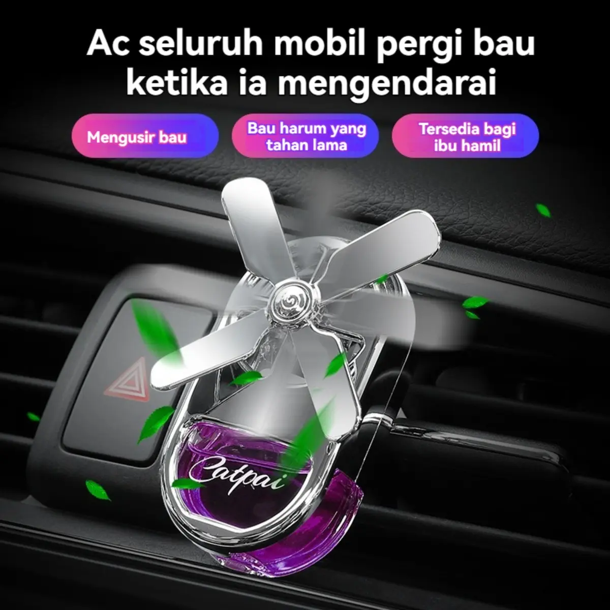 Pajangan Mobil Colok AC Kipas Parfum Mobil Car Perfume Pewangi Mobil Pengharum Mobil