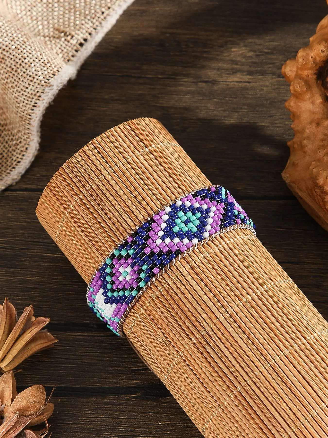 Boho Style Beaded Bracelet, Fashionable Beaded Bracelet for Women & Men, Trendy All-match & Exquisite Jewelry for Birthday Gift