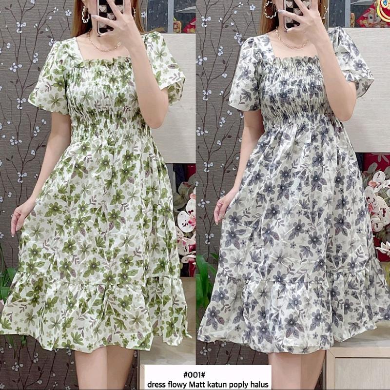 Gege-  Natasya dress/ daster Motif bunga dress fashion wanita  banyak motif 3