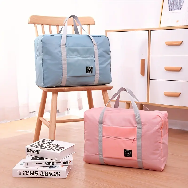 Extra Large Travel Organizer Bag - Spacious Folding Duffle with Durable Design - Perfect Portable Luggage for Effortless Packing and On-the-Go Convenience