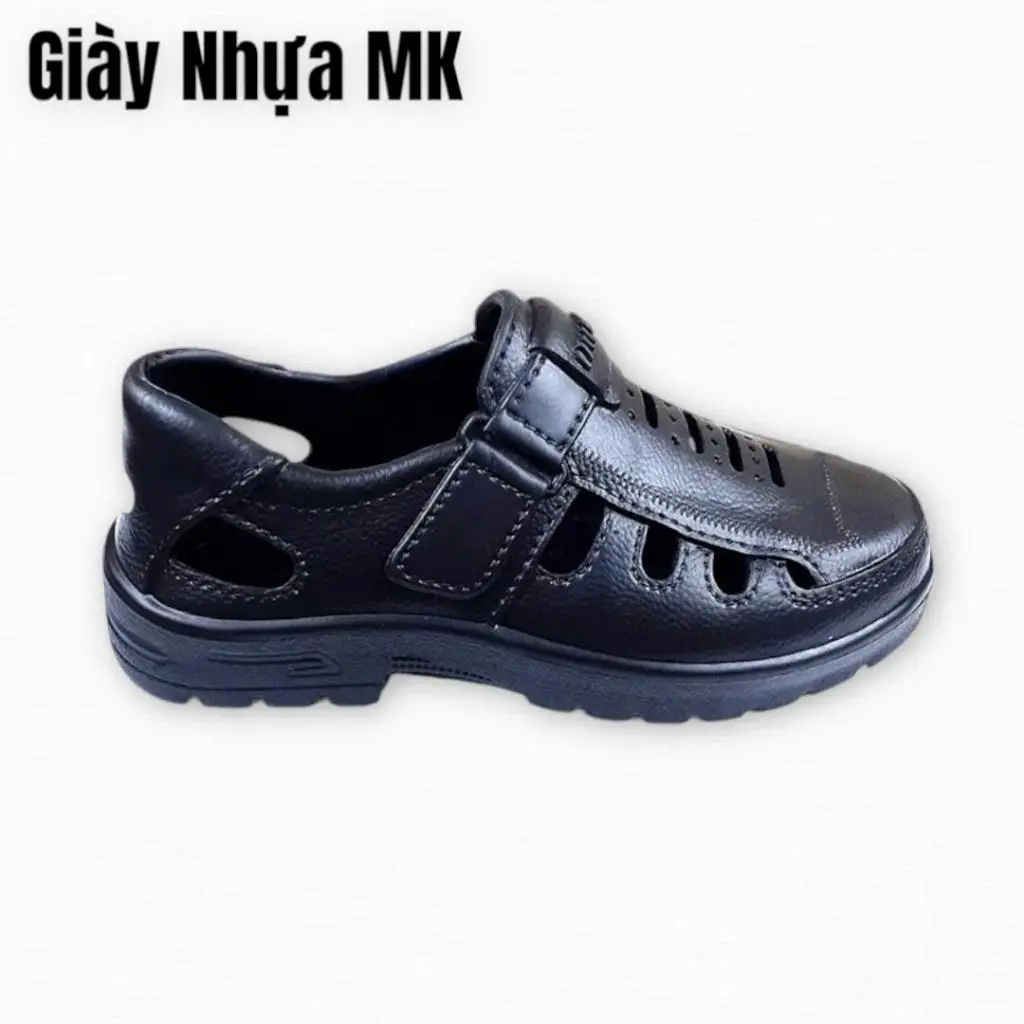 Giày lười nam đi mưa đi làm DUWA gl053 chất nhựa eva siêu nhẹ bền đẹp êm chân thoáng khí