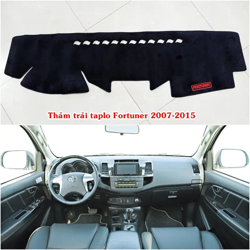 TOYOTA thảm taplo Nhung lông cừu đủ xe. Hãy bấm để chọn đúng tên và đời xe của mình ạ. Nội thất ô tô Phụ Tùng 4