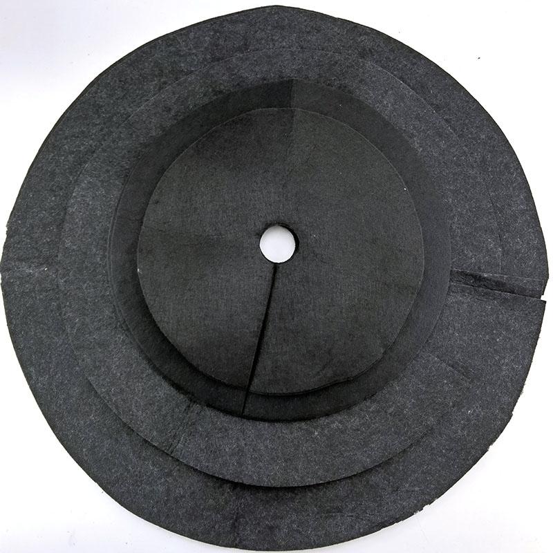 5PCS/PACK  Garden Tree Plant Cover Protection Mats Cloth Ecological Control Mulch Barrier Flower Pot 5