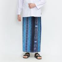 Gambar Sarung ATLAS Universal 690 Jacquard Songket Hitam Biru - Hitam Biru dari Sarung Atlas Kab. Gresik 4 Tokopedia