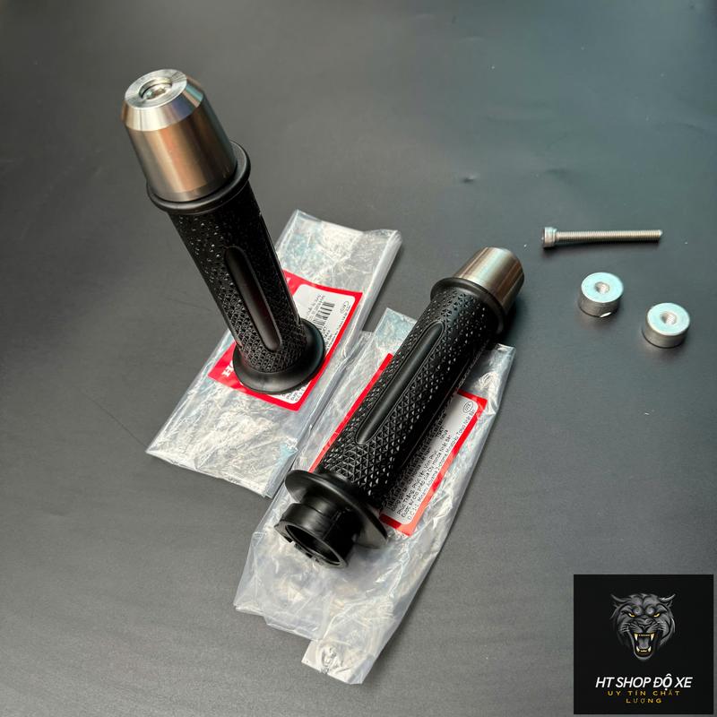 Bao tay Sh Mode chính hãng kèm gù tạ inox 304 chống rung xe máy 1 cặp - Phụ Tùng Phụ Kiện