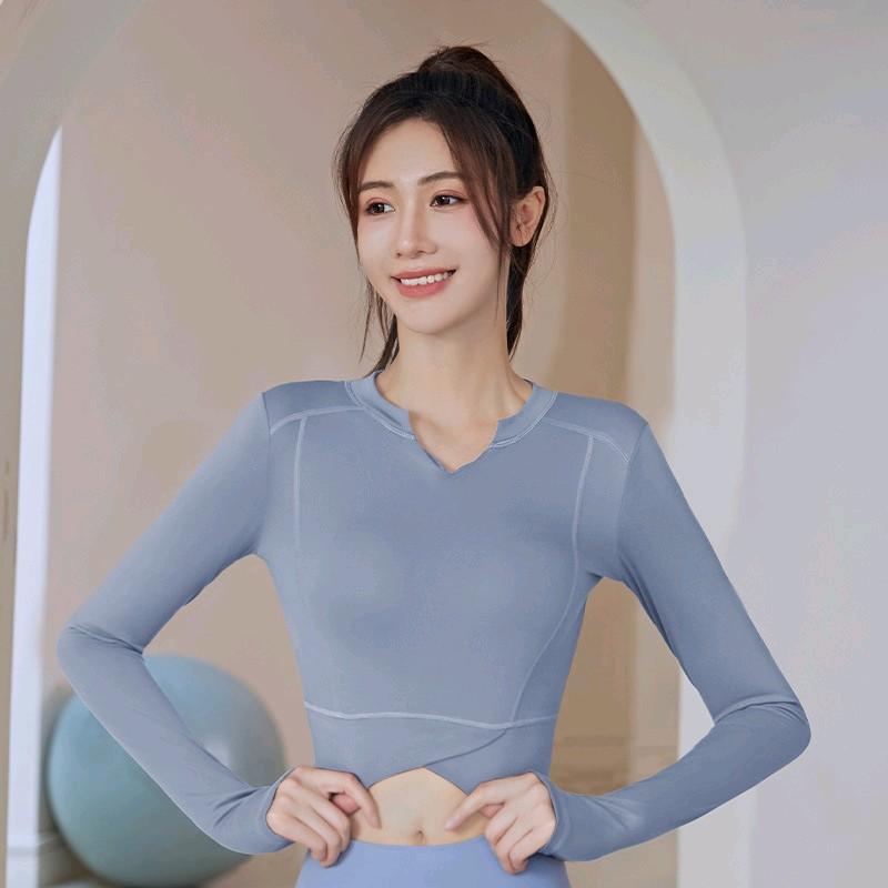 UC | ZEE baju kaos atasan lengan panjang olahraga gym yoga fitness 1