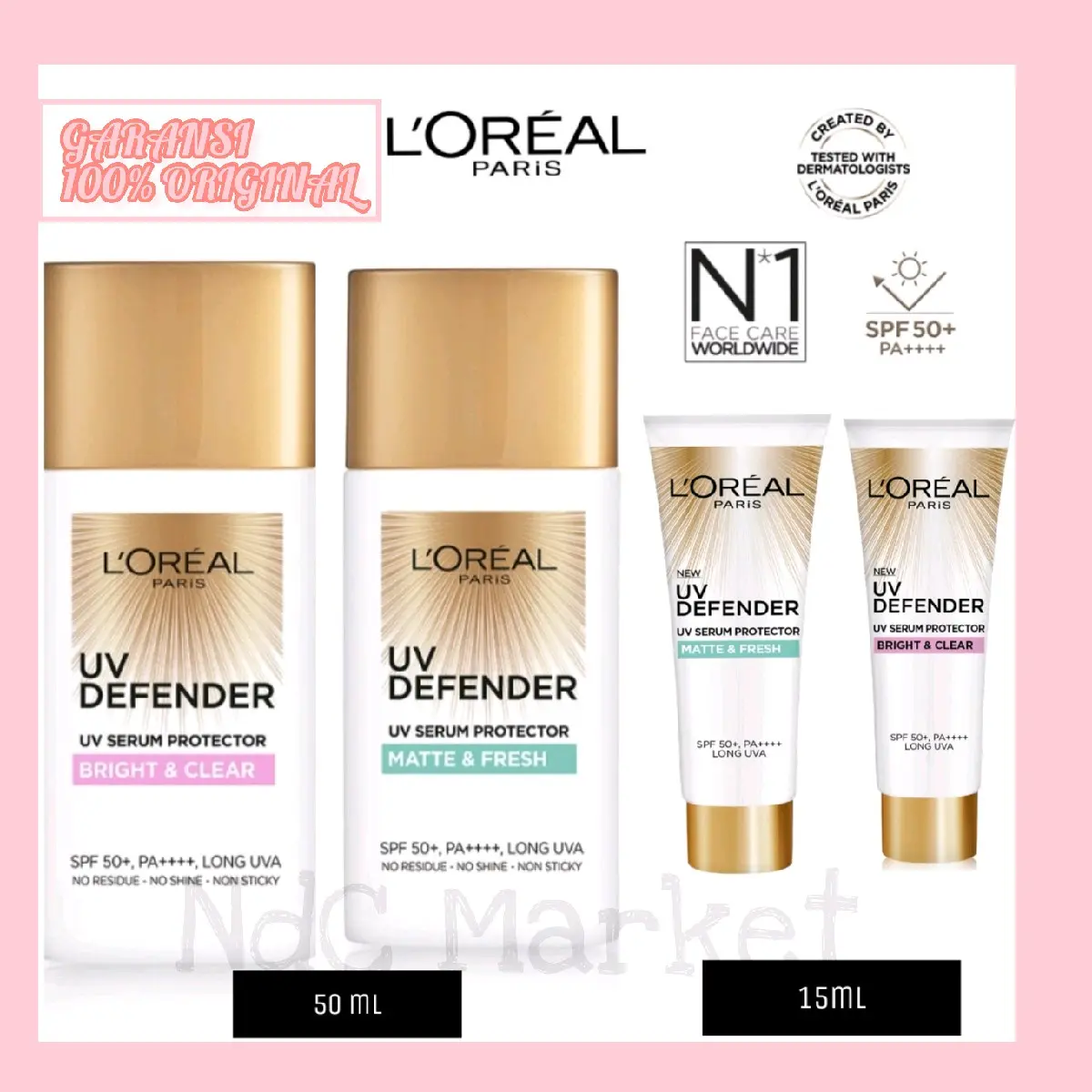 UV Defender UV Serum Protector Series