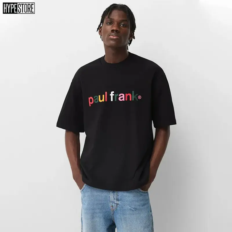Hypestore Kaos Pria - Bershkka Paul Frank Plush Short Sleeves 5