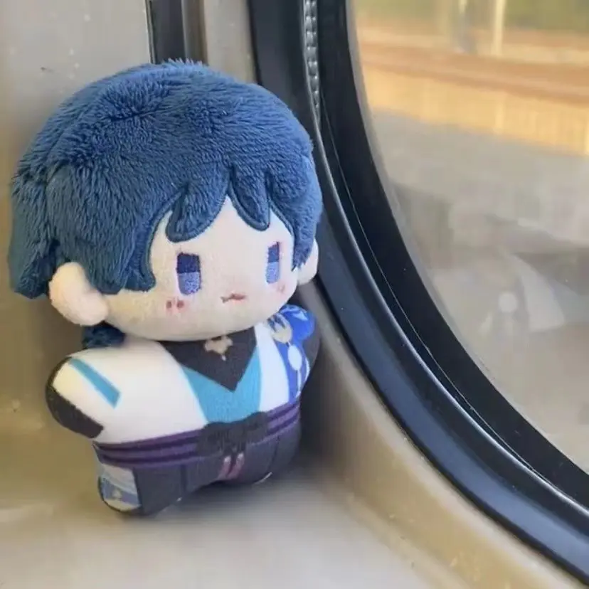 Genshin Impact Plush Wanderer ตุ๊กตา, ของขวัญสำหรับเด็กผู้หญิง, รุ่นจี้กระเป๋า, ตุ๊กตาพวงกุญแจ, ตุ๊กตาของเล่นยัดไส้, สำหรับเด็ก